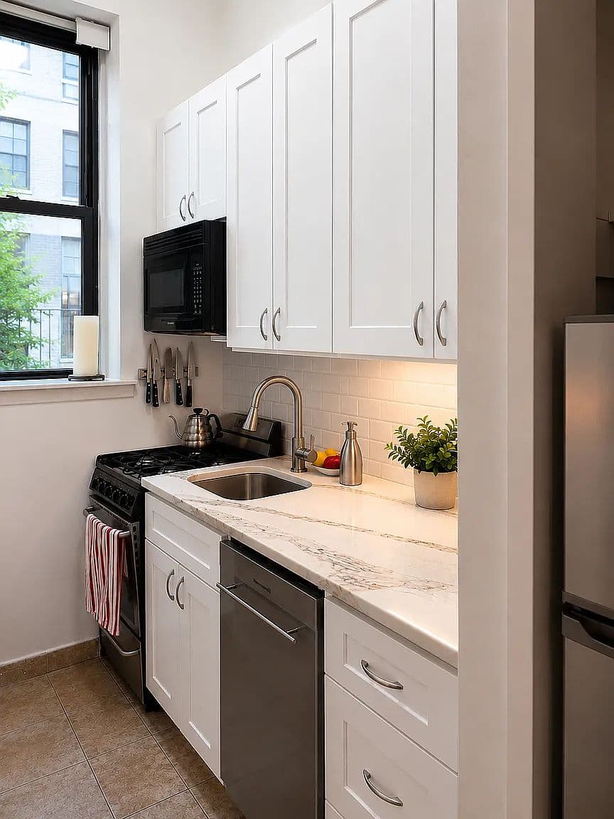 Upper East Side One-Bedroom Apartment with Private Garden and Renovated Kitchen