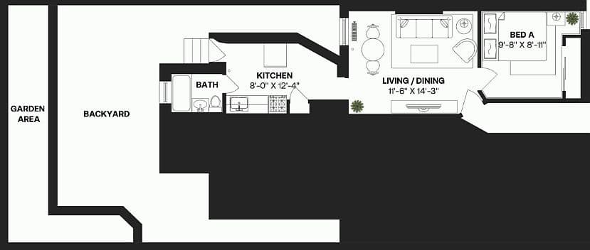 One-Bedroom Upper East Side Apartment with Refreshed Kitchen and Hardwood Floors