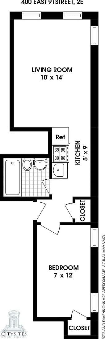 Sunny 1-Bedroom Upper East Side Apartment with In-Building Laundry